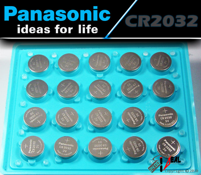 6 Pcs NEW PANASONIC CR2032 CR 2032 Batteries 3V Lithium battery eBay